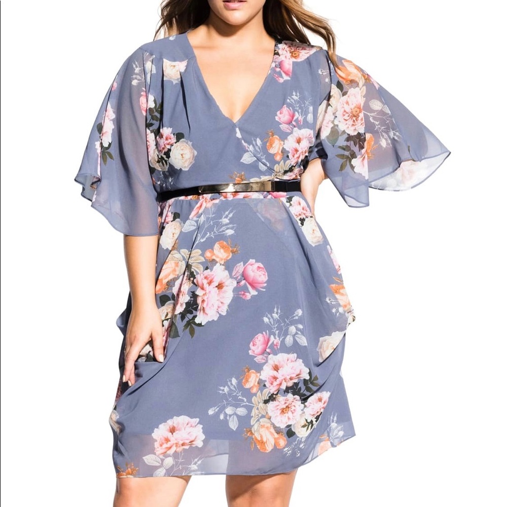 City Chic Plus‎ Dress 20 22
